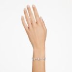Swarovski Mesmera bracelet, Mixed cuts, White, Rhodium plated - Fast Shipping to USA & Canada - Image 6