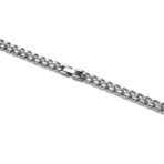 Peora Silver Plated Stainless Steel Fancy Cuban Chain Stylish Fashion Jewellery Gift for Men - Fast Shipping to USA & Canada - Image 6