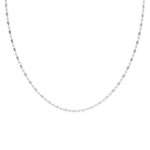 Clara 925 Sterling Silver Designer Chain Necklace in 18 inches |Gift for Women and Girls| With Certificate of Authenticity and 925 Stamp - Fast Shipping to USA & Canada