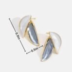 Young & Forever Stud Earrings Set for Women Stylish Ear Ringsfor Girls Earings Fancy Western Earring for Woman Small Daily Use Studs Earinging - Fast Shipping to USA & Canada - Image 7