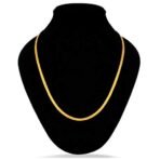Fashion Frill Stylish Golden Chain For Men Boys Brass Gold Plated Metal Necklace Gold Chain For Men Boys Women Thin Gold Chains Jewellery - Fast Shipping to USA & Canada - Image 3