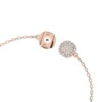 Swarovski Swan bracelet, Magnetic closure, Swan, Pink, Rose gold-tone plated - Fast Shipping to USA & Canada - Image 4