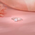 GIVA 925 Silver Cubic Beauty Ring,Fixed Size,Indian - 12| Gifts for Women and Girls | With Certificate of Authenticity and 925 Stamp | 6 Months Warranty - Image 6