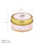 GIVA Milk Rose Scented Rakhi Candle| Gifts for Women and Men - Image 4
