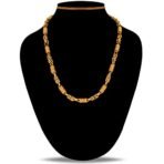 Fashion Frill Stylish Golden Chain For Men1Gram Gold Plated Brass Necklace Gold Chain For Men Boys Designer Chains Mens Jewellery 20 Inches - Fast Shipping to USA & Canada - Image 7