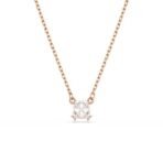 Swarovski Women's Stilla Pendant, Square Cut, White, Rose Gold-Tone Plated - Fast Shipping to USA & Canada - Image 2