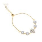 ZENEME Jewellery Set for Women American Diamond Necklace Set with Earrings, Bracelet and Ring Jewellery for Girls and Women - Fast Shipping to USA & Canada - Image 7