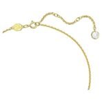 SWAROVSKI Womens Gema Pendant, Mixed Cuts, Flower, Green, Gold-Tone Plated - Fast Shipping to USA & Canada - Image 4