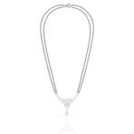 ANAYRA Pure Silver Mangalsutra Set for Women | 925 Jewellery Daily Wear Design-5 - Fast Shipping to USA & Canada - Image 4