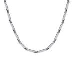 Fashion Frill Men's Double Coated Popular Stainless Steel Silver Chain For Men Boys Girls Stylish Necklaces Silver Chain Anniversary Love Gift For Husband Unisex Chains 22 Inches - Fast Shipping to USA & Canada - Image 7