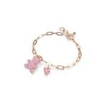 Swarovski Teddy bracelet, Bear, Pink, Rose gold-tone plated - Fast Shipping to USA & Canada - Image 6