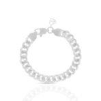 ANAYRA,Diamond Silver Bracelet For Men Hallmarked 925 Silver Minimalist Aesthetic Sterling - D23018806 - Image 3