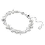 Swarovski Mesmera bracelet, Mixed cuts, White, Rhodium plated - Fast Shipping to USA & Canada - Image 3