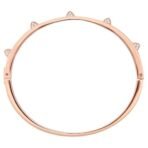 Swarovski Dextera Bangle, White, Rose Gold Plating - Fast Shipping to USA & Canada - Image 3