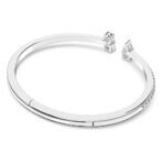 Swarovski Mesmera cuff, Mixed cuts, White, Rhodium plated - Fast Shipping to USA & Canada - Image 5