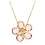 SWAROVSKI Womens Idyllia Pendant, Flower, Small, Pink, Gold-Tone Plated - Fast Shipping to USA & Canada - Image 6