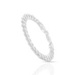 ANAYRA,Diamond Silver Bracelet For Men Hallmarked 925 Silver Minimalist Aesthetic Sterling - D23018806 - Image 2