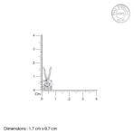 GIVA 925 Silver Anushka Sharma Silver Zircon Pendant with Link Chain| Necklace to Gift Women & Girls | With Certificate of Authenticity and 925 Stamp | 6 Months Warranty - Image 5