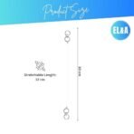 Ear Lobe Transparent Elastic Earrings Support Chains (2 Pairs) - Fast Shipping to USA & Canada - Image 6