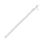 ANAYRA,Diamond Silver Bracelet For Men Hallmarked 925 Silver Minimalist Aesthetic Sterling - D23018806 - Image 4