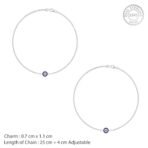 GIVA 925 Silver Anklet for Women, Single | Gifts for Women & Girls - Image 5