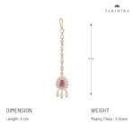 Tarinika Gauri CZ Kids Maang Tikka with Warranty ? Fast Shipping to USA & Canada - Image 5