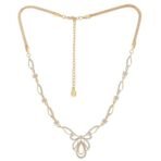 Estele Jewellery Sets for Women Gold Plated Bridal Necklace Jewellery Set with Earrings - Fast Shipping to USA & Canada - Image 6