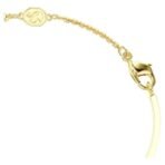 Swarovski Symbolica bangle, Evil eye, Blue, Gold-tone plated - Fast Shipping to USA & Canada - Image 4