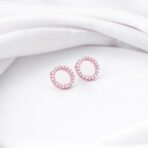 GIVA 925 Silver Rose Gold Connected for Life Earrings| studs to Gift Women & Girls | With Certificate of Authenticity and 925 Stamp | 6 Months Warranty* - Image 6