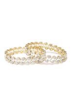 YouBella Jewellery American Diamond Gold Plated Bangles For Women and Girls - Fast Shipping to USA & Canada - Image 3