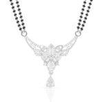 ANAYRA Pure Silver Mangalsutra Set for Women | 925 Jewellery Daily Wear Design-5 - Fast Shipping to USA & Canada - Image 3
