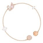 Swarovski Swan bracelet, Magnetic closure, Swan, Pink, Rose gold-tone plated - Fast Shipping to USA & Canada - Image 6