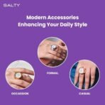 SALTY Treasure Chest Watch Ring Gift Box for Women - Fast Shipping to USA & Canada - Image 6