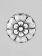 Rubans Oxidised Silver-Plated Floral Design Stud Earrings for Women & Girls - Fast Shipping to USA & Canada - Image 5