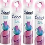 Odonil Room Spray Air Freshener Rose Garden Room Spray-Pk-4 Spray (4 x 220 ml) - Fast Shipping to USA & Canada