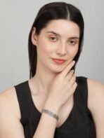 YouBella Jewellery for Women Celebrity Inspired Silver Plated Bracelet Bangle for Girls and Women (YBBN_92107) (Silver) - Fast Shipping to USA & Canada - Image 4