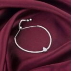 GIVA 925 Silver Joy of White Bracelet, Adjustable | Gifts for Women and Girls | With Certificate of Authenticity and 925 Stamp | 6 Months Warranty* - Image 5