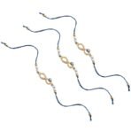 SALTY Evil Eye Rakhi Gift Pack (Set of 3) - Fast Shipping to USA & Canada