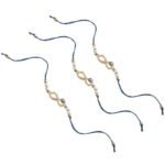 SALTY Evil Eye Rakhi Gift Pack (Set of 3) - Fast Shipping to USA & Canada