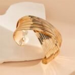 Shining Diva Fashion Gold Plated Latest Stylish Kada Bangle Cuff Bracelet for Women & Girls (16195b) - Fast Shipping to USA & Canada - Image 6