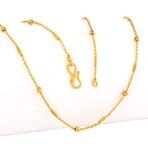 Fashion Frill Necklace Gold Plated Brass Chain for Men Women & Girls Jewelry Stylish - Fast Shipping to USA & Canada - Image 5