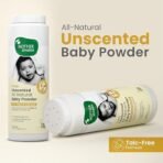 Mother Sparsh Simply Unscented All Natural Baby Powder- 200g | Ultra Gentle Formula with Natural Oatmeal | Talc Free Baby Dusting Powder For Sensitive, Dry & Normal Skin - Fast Shipping to USA & Canada - Image 3