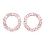 GIVA 925 Silver Rose Gold Connected for Life Earrings| studs to Gift Women & Girls | With Certificate of Authenticity and 925 Stamp | 6 Months Warranty* - Image 2