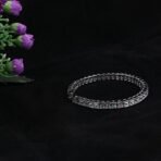 Ananth Jewels Swarovski Zircon Solitaire Pure Brilliance Princess Cut Radiant Bracelet for Women 7 " - Fast Shipping to USA & Canada - Image 6