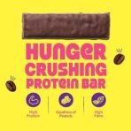 Yogabar Protein Minis, 4g Protein Bar (24 Bars, Coffee Crush) | Dark Chocolate Bar with no Trans Fat | Healthy Snacks for Kids & Adults | Goodness of Peanuts | Rich in Protein & Fiber - Fast Shipping to USA & Canada - Image 4