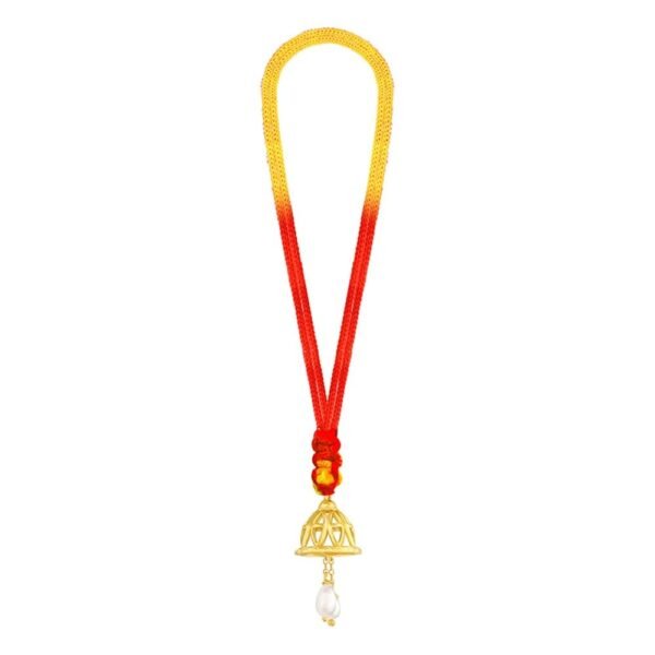 GIVA 925 Silver with 18k Gold plated Made With Love Lumba Rakhi| Gifts for Womens and Girls | With Certificate of Authenticity and 925 Stamp | 6 Months Warranty*