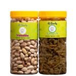 41 foods Dry fruits combo pack of Raisins Pistachios | pista kishmish (150GM X 2) 300 GM - Fast Shipping to USA & Canada