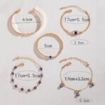 Shining Diva Fashion Evil Eye Charm Lucky Protection Bohemian Stackable Multilayer Beaded Bracelet for Women and Girls - Fast Shipping to USA & Canada - Image 7