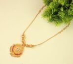 CUTE GOLD One Gram Micro Gold Plated & Copper Traditional Designer Jewellery Stone Necklace for Women and Girls (NEC-8045) - Fast Shipping to USA & Canada - Image 4