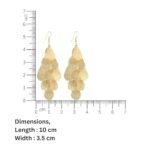 SALTY Anti Tarnish Nightclub Exaggerated Tassel Drop Earrings Set for Women | Stylish Fashion Jewellery | Accessories for Girls | Minimal Jewelry | Ideal for Gifting - Fast Shipping to USA & Canada - Image 7